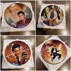 8 Elvis Presley plates